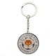 image 1 of Leicester City FC Be Fearless Crest Keyring - White/Blue/Orange - One Size