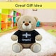 image 3 of Cornwall Bear Soft Toy Cute Plushie Huggable Cuddly Stuffed Toy Gift 20cm Black
