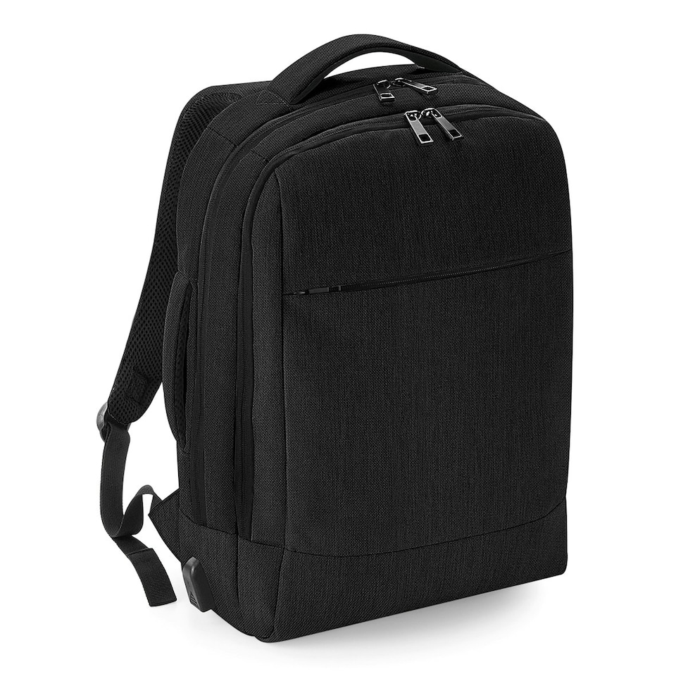Quadra Q-tech Charge Convertible Backpack - Black - One Size (UTRW7084)