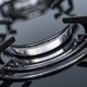 image 7 of SIA GHG612BL 60cm Black 4 Burner Gas On Glass Hob With Enamel Pan Stands & FFD