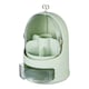 image 3 of Living and Home Freestanding Large Rotated Makeup Organizer | Green