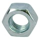 image 6 of M12 x 1.75mm Hex Full Nut Fastener Hexagonal Metric Nuts Grade 8 Zinc Plated 100pk