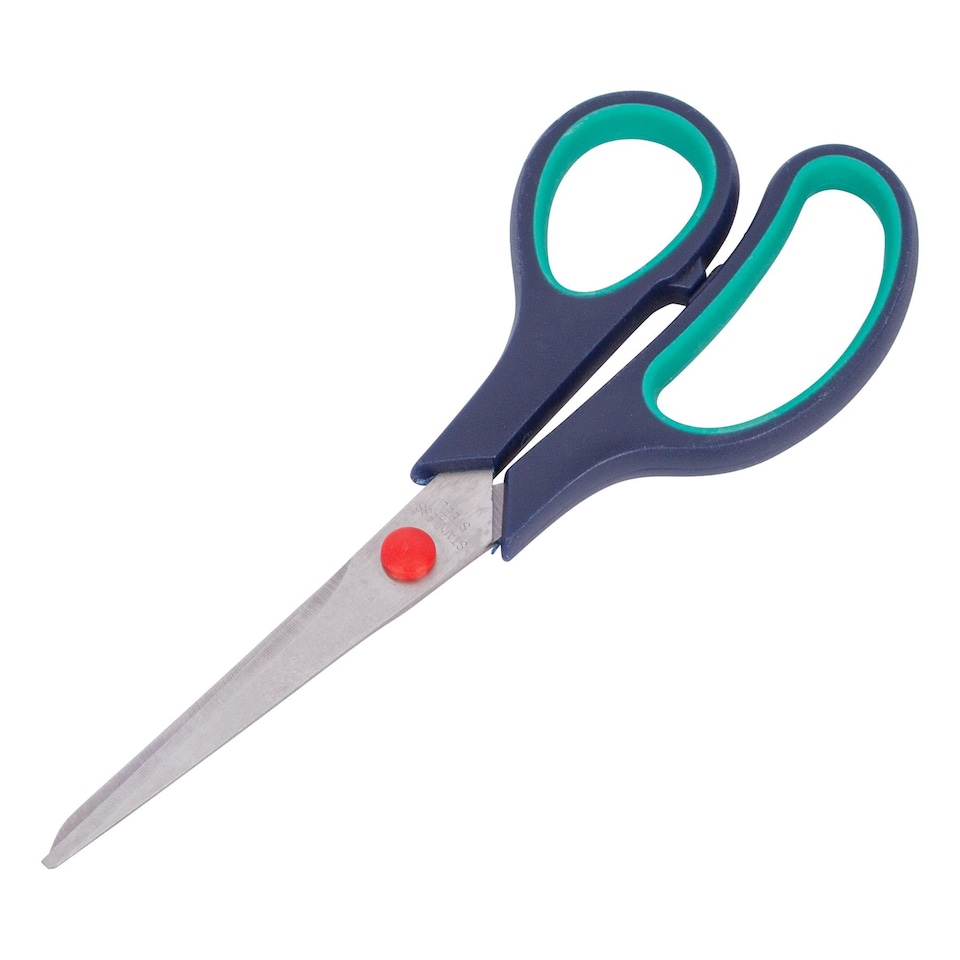 Ashley Stainless Steel Scissors - 19cm - Black