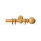 image 4 of 28mm Woodland Natural Oak Curtain Pole Set 130cm