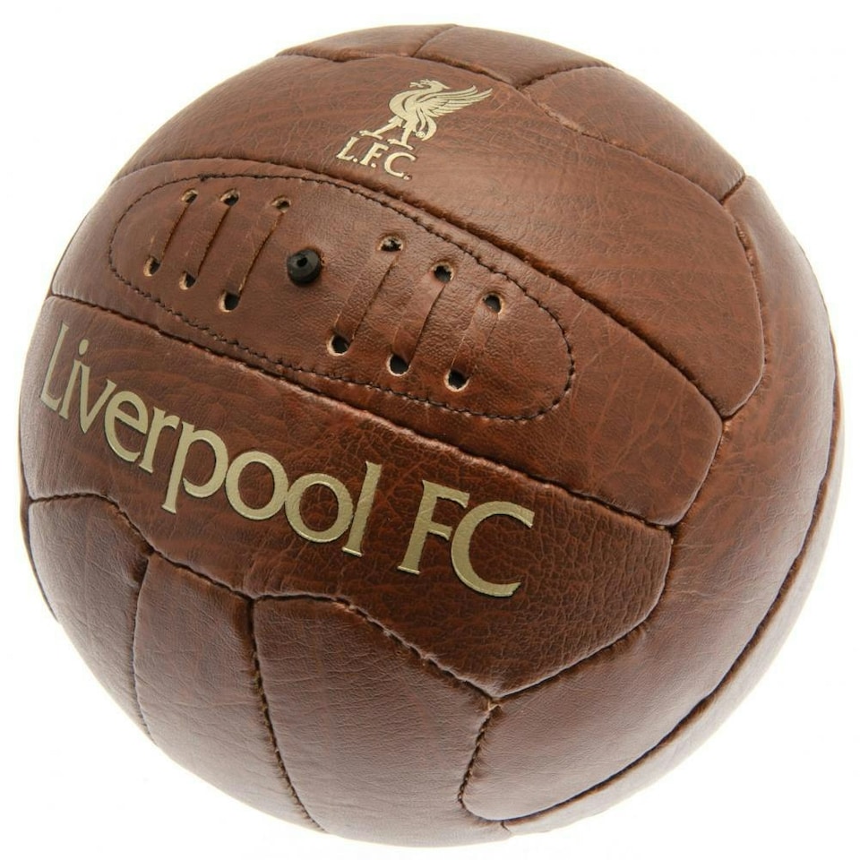 image 1 of Liverpool FC Heritage Football - Brown/Gold - 5