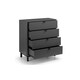 image 4 of Storm Grey 4 Drawer Chest