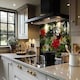 image 2 of Tropical Foliage Splash Back | White