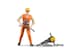 image 2 of Bruder bworld Construction worker with accessories Detailed Vehicle & Playset Model