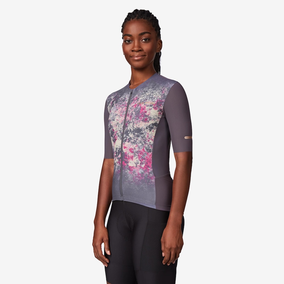image 1 of Decathlon Unisex long-distance road cycling short-sleeved jersey, EDR Ultra