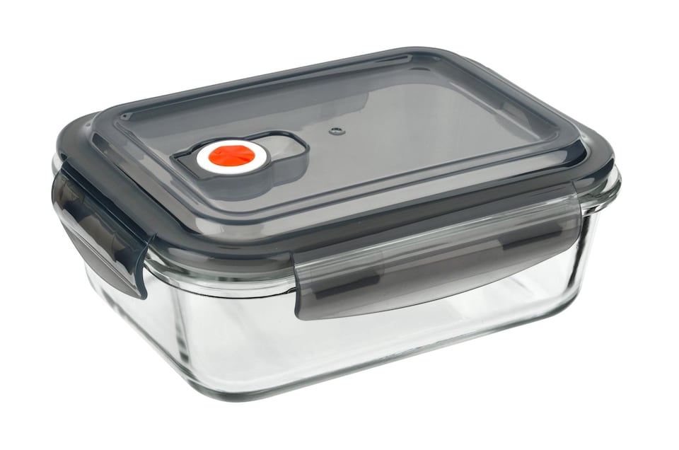 1100ml Meal Prep Glass Containers with Clip Lock Takeaway Glass Containers Pack 1