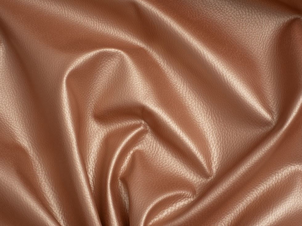 Minerva Core Range Gold Textured Faux Leather Fabric for Bag Making, Dressmaking, Upholstery, 140cm / 55" Wide - per metre