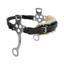 Blenheim English Horse Hackamore Bridle - Brown - One Size