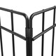 image 4 of Yaheetech 8-Panel Metal Pet Playpen, 61 × 92 cm Black