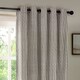 image 4 of Yard Hebden Striped Cotton Grey Eyelet Curtains 229 x 137cm Multi