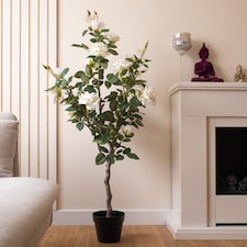 Scottish Everlastings 126cm Artificial Rose Tree