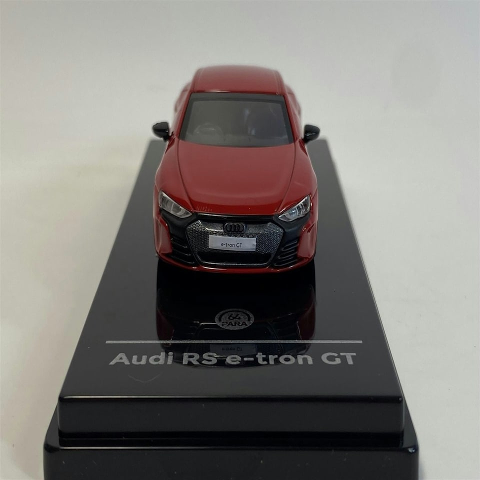 image 1 of Audi RS e-tron GT Tango Red RHD 1:64 Scale Paragon 65332