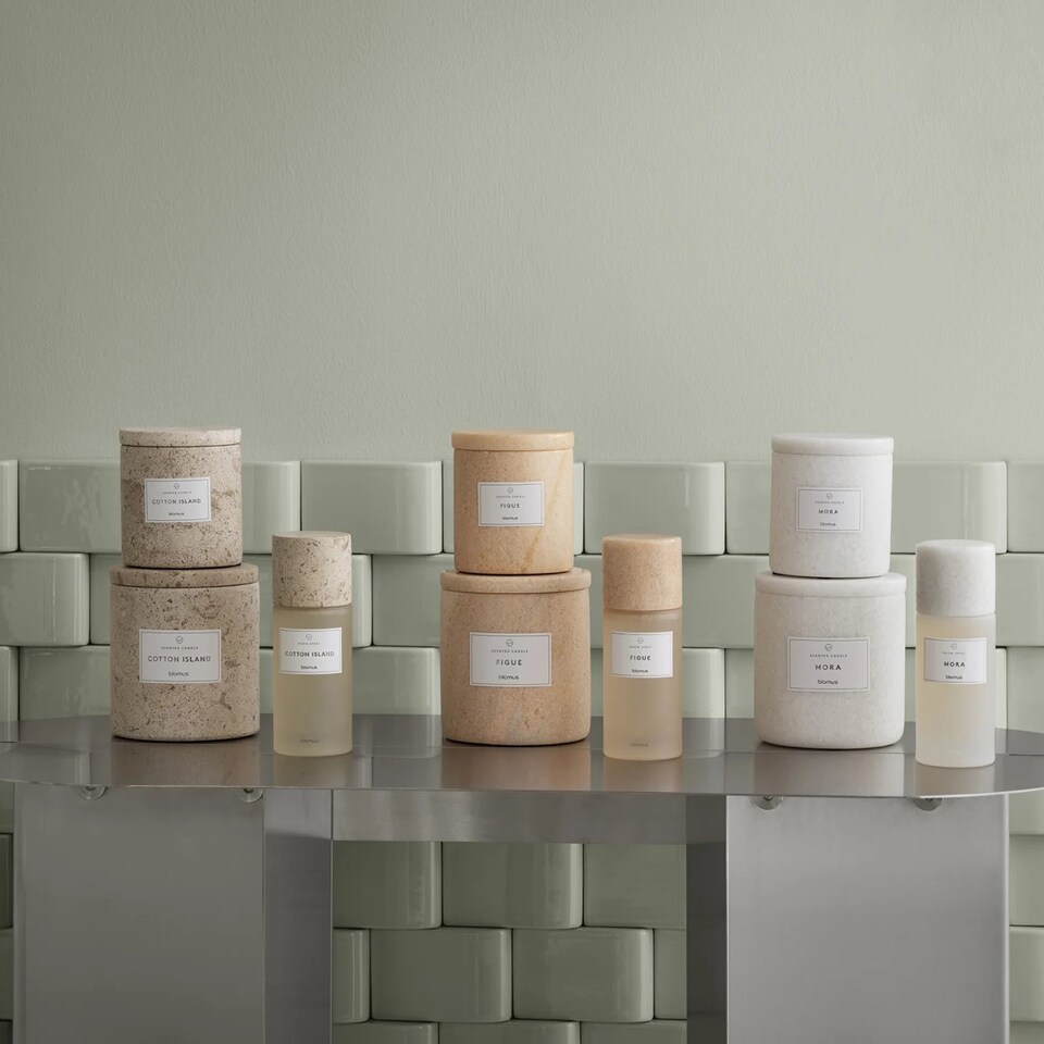 image 1 of Blomus Frabli Scented Candle Mora L Moonbeam