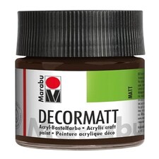 MARABU DECORMATT ARCYL 50ML DARK BROWN Multi