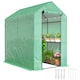 image 1 of Outsunny Walk in Greenhouse wShelves Steeple Grow House 120 x 186 x 190 cm