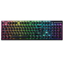 DeathStalker V2 Pro (Red Switch) - Wireless Low-Profile Optical Gaming Keyboard (Linear Optical Switches, HyperSpeed Wireless, Bluetooth 5.0, Laser-Etched Keycaps) QWERTY UK Layout | Black