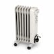 image 1 of 1500W 7 Fin Portable Oil Filled Radiator Electric Heater