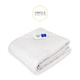 image 10 of MONHOUSE Fleece Electric Heated Under Blanket - Single 90x190cm - Detachable & Machine Washable - Controller Multi Zones, 9 Heat Settings | White | 1