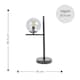 image 1 of ValueLights Clarke Matte Black Table Lamp and E14 Golfball LED 4W Warm White 2700K Bulb