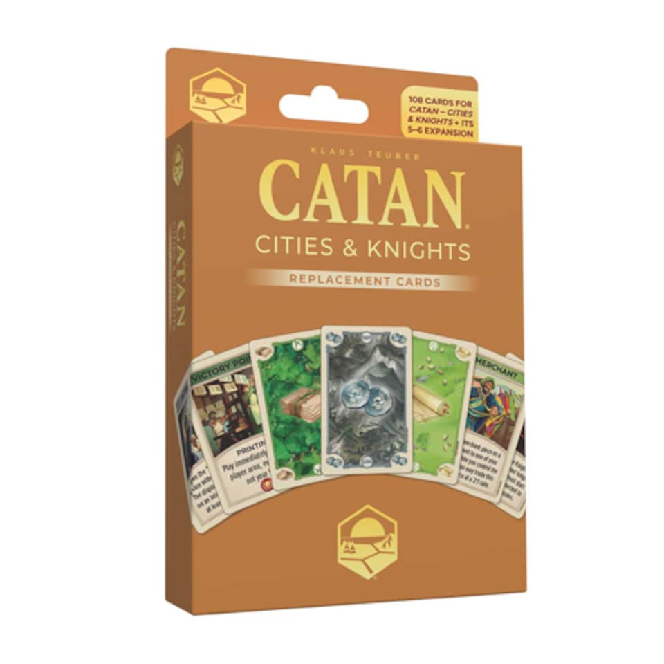 CATAN Cities & Knights Replacement Cards Pack 6th Edition