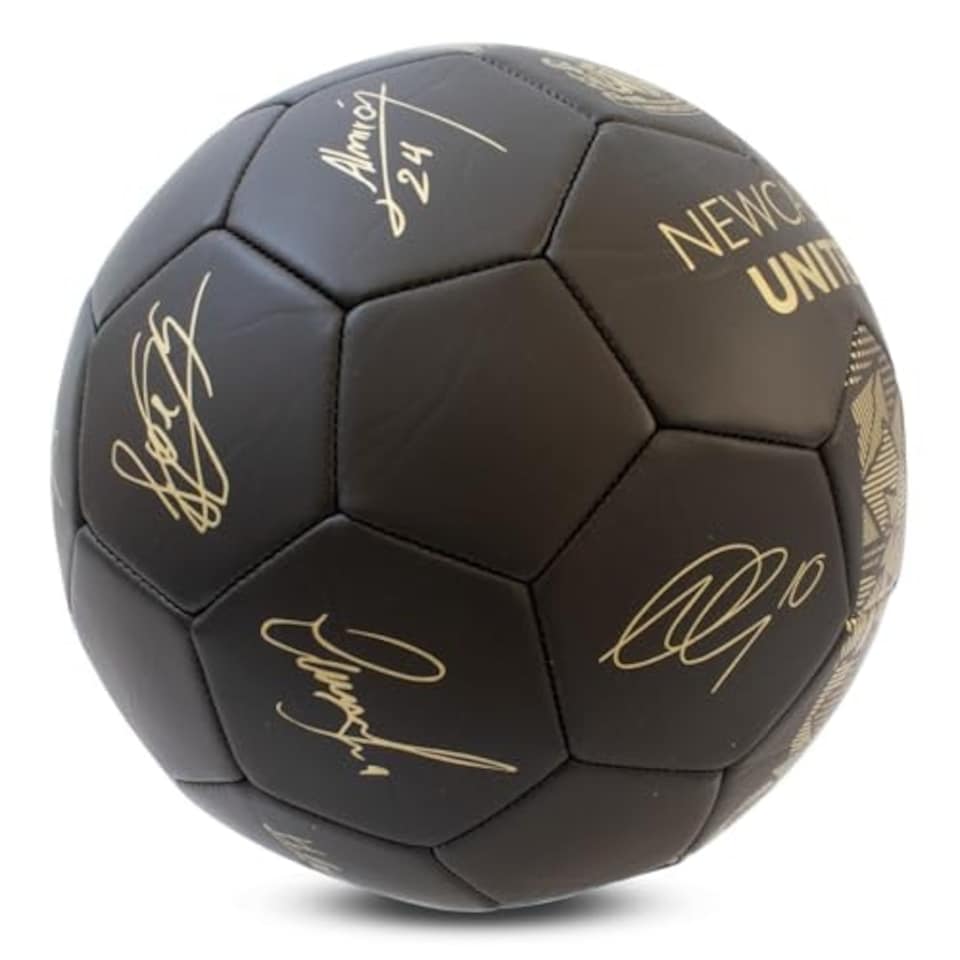 image 1 of Team Merchandise Phantom Signature Football - 5 - Newcastle - Team Merchandise - NC09693 Black