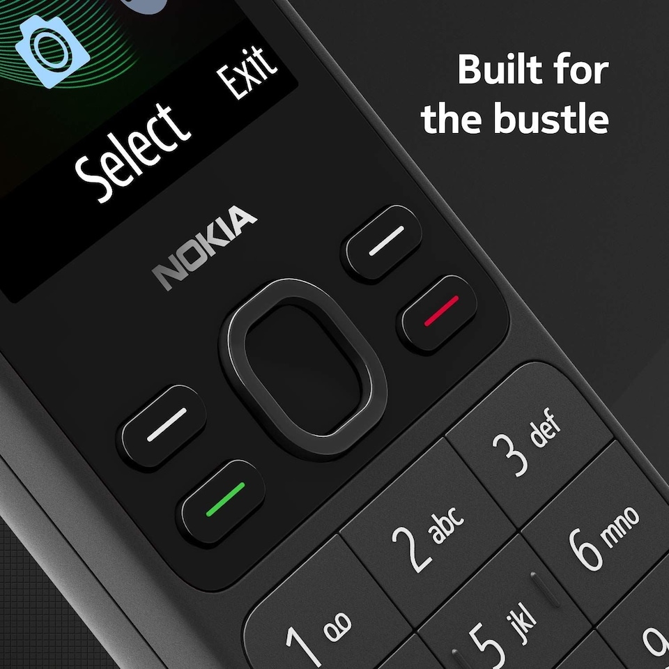 image 1 of Nokia 150 (2020) - Dual SIM 2G Feature Phone, 4MB Storage, Black