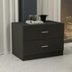 image 9 of 2-Drawers Chest Cabinet Grey | Unit Colour: Grey