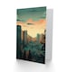 image 2 of Skyscrapers Forest Urban Architecture Birthday Card