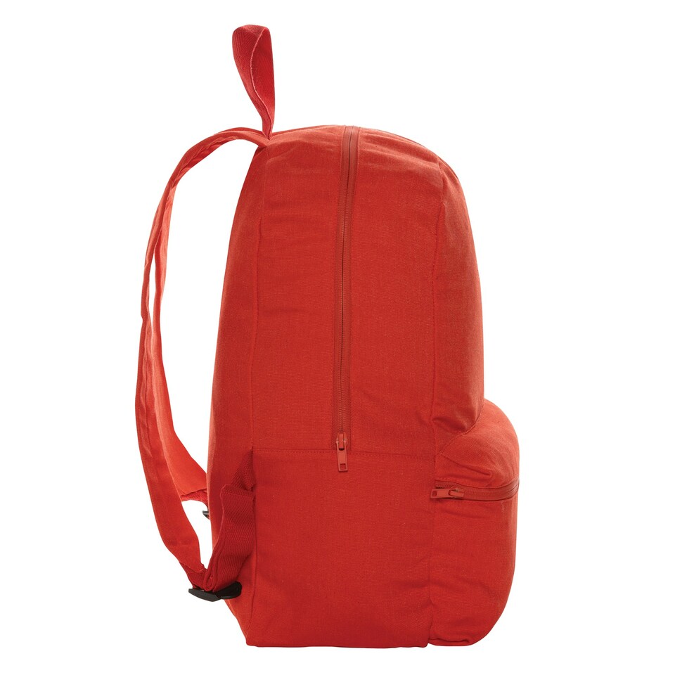 image 1 of XD Collection Recycled Canvas Backpack - Luscious Red - One Size Red