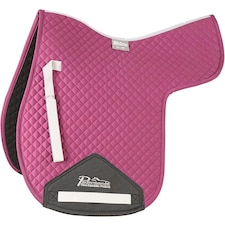 Performance Suede Horse Numnah - Plum - 15in - 16.5in