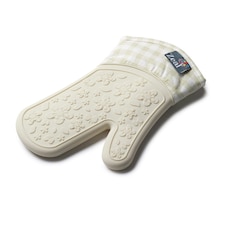 Zeal Steam Stop™ Waterproof Silicone Single Oven Glove Cream