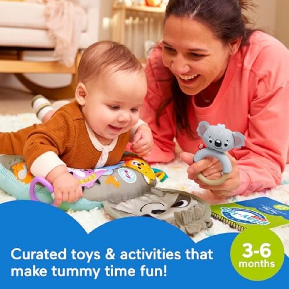 image 1 of Fisher Price Baby Play Kit Lets Try Tummy Time Set