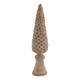 image 3 of Hill Interiors Pinecone Sculpture - Brown - 36cm x 8cm x 8cm