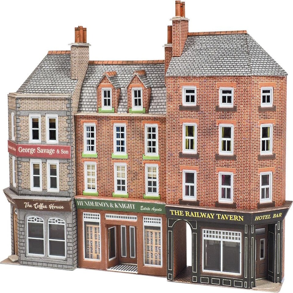 image 1 of Metcalfe Low Relief Pub & Shops Card Kit
