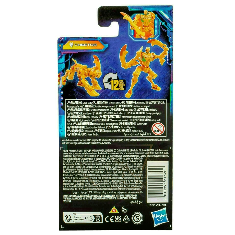 image 1 of Transformers Legacy United Cheetor 9 cm Core Class Action Figure
