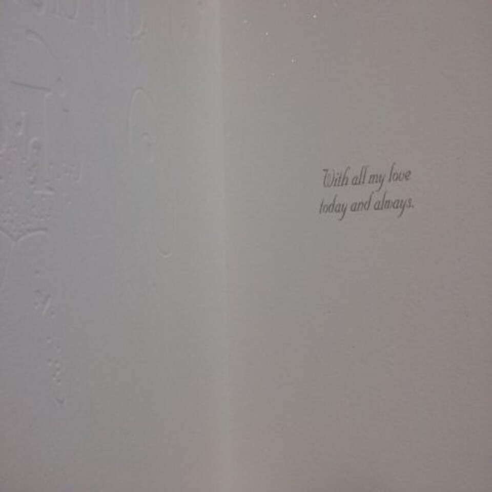 image 1 of Second Nature 'Champagne Glasses' Wife Anniversary Cards