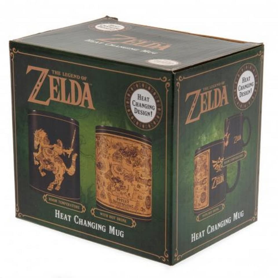 image 1 of The Legend Of Zelda Heat Changing Mug | Black | Black | One Size | 1