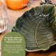 image 10 of Mikasa Serving Dish Green Stoneware Leaf Shaped 31.5cm | Green