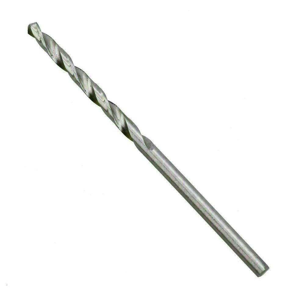 image 1 of 1mm Metric HSS Drill Bits for Metal Wood Plastics Model Making Drill 10pk