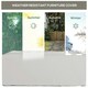 image 10 of Outsunny UV Rain Protective Cover For Garden Patio Wicker Rattan Green | 135cm x 135cm x 75cm