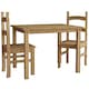 image 6 of Vida Designs Corona 2 Seater Dining Set 3 Piece Table & Chairs, Solid Pine Wood