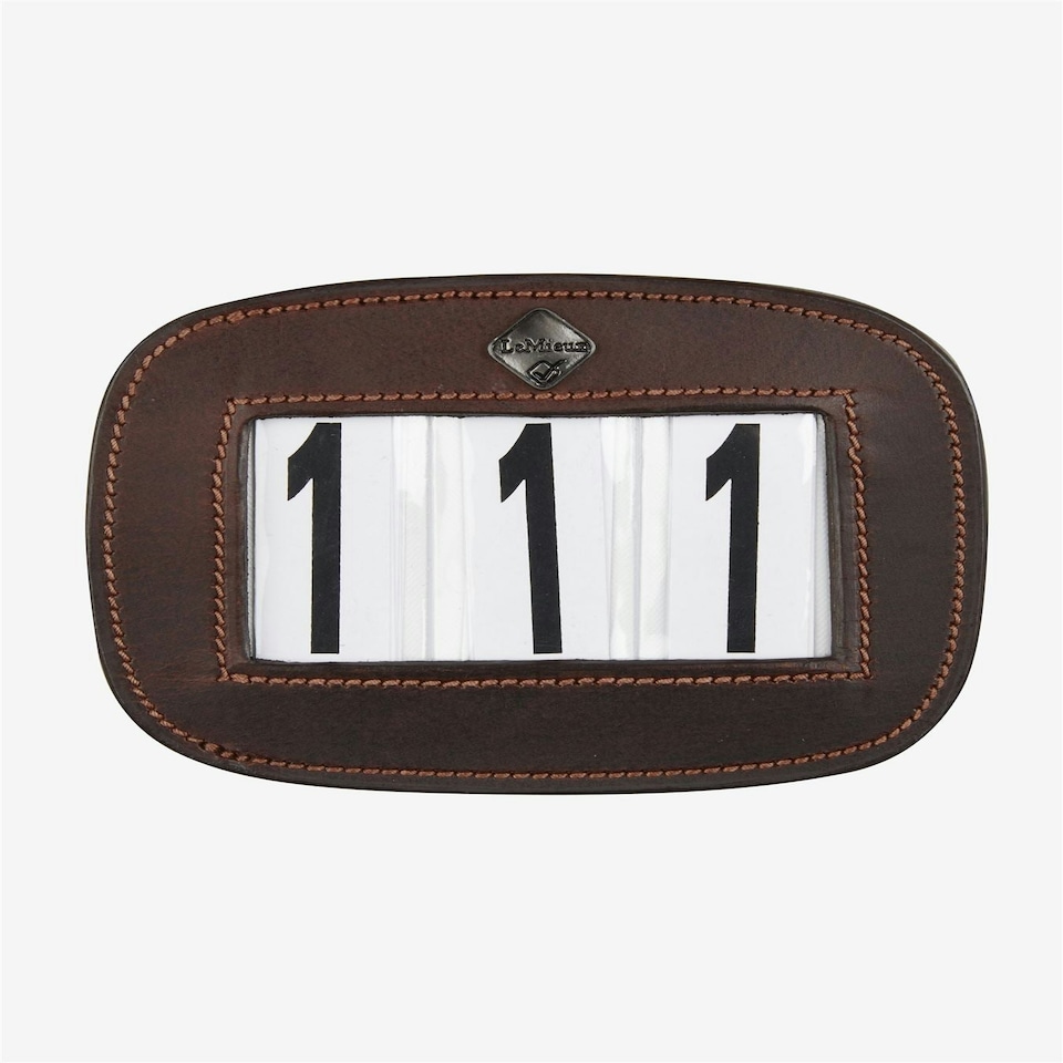 image 1 of LeMieux Saddle Number Holder White | One Size