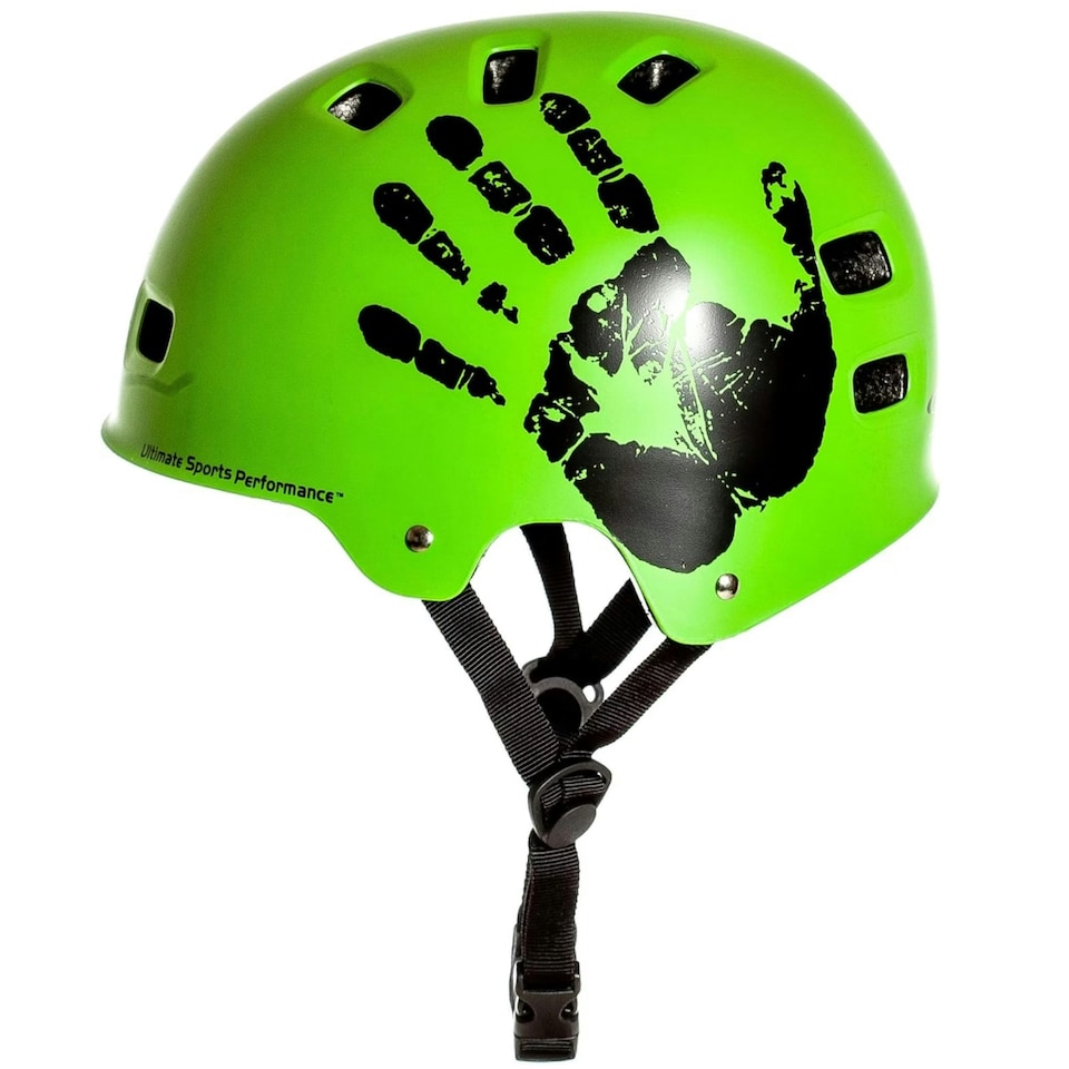 image 1 of Sport Direct "The Hand" BMX Bicycle Bike Helmet Green 56-58cm Green | M