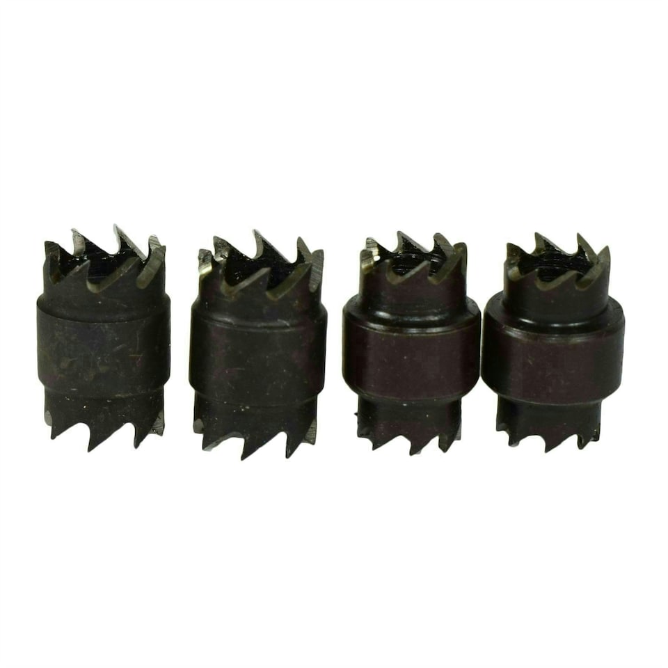 image 1 of Spot Weld Drill Remover Cutter 8mm - 9.5mm Interchangeable Head 9pc Bergen