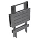 image 3 of Small Foldable Collapsible Garden Patio Camping Table | Black | 1