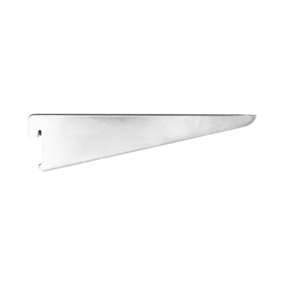 Smiths Ironmongery Chrome Plated Twin Slot Bracket - Silver - 177mm